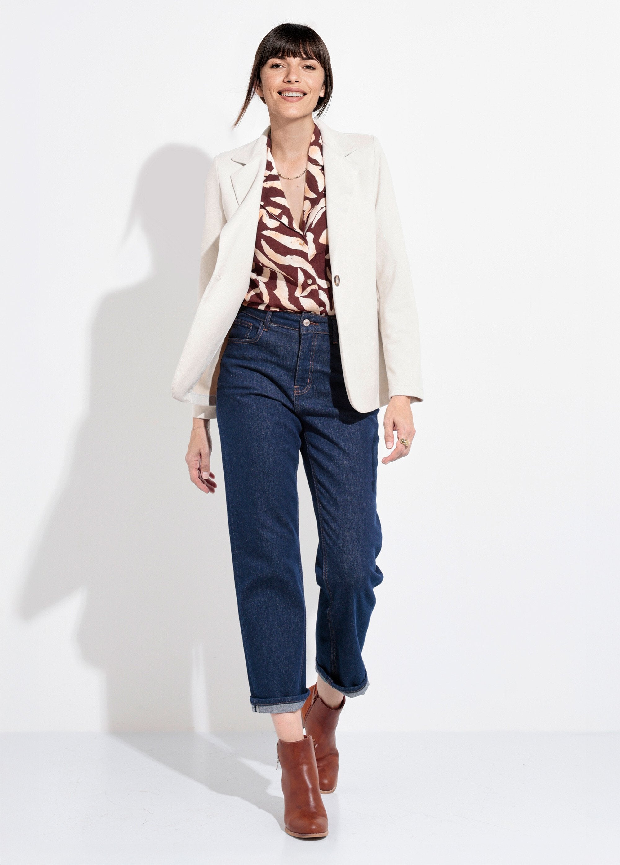 Giacca_con_collo_a_1_bottone_in_morbido_twill_Ecru_SF1_slim