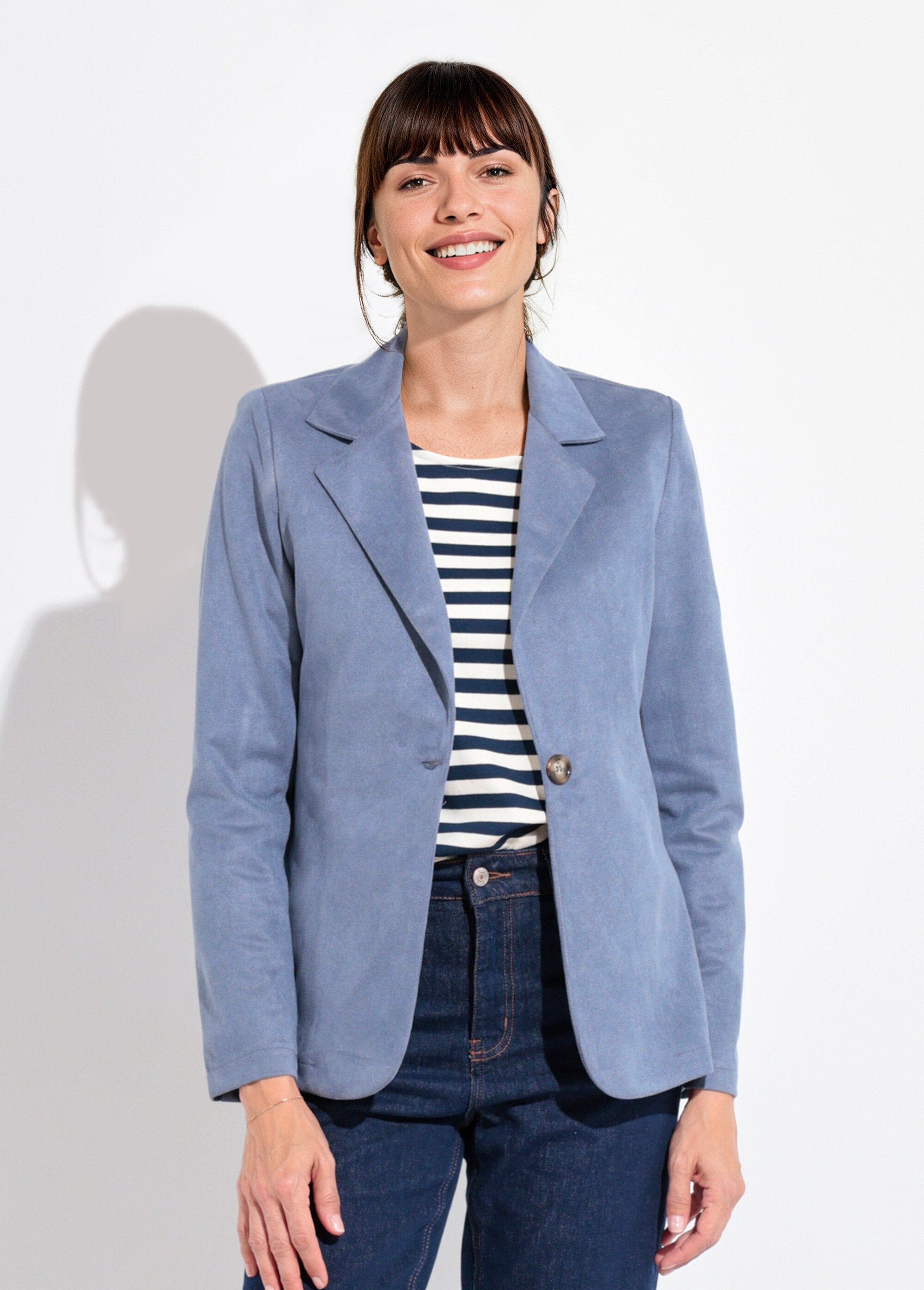Giacca_con_collo_a_1_bottone_in_morbido_twill_Bleu_FA1_slim