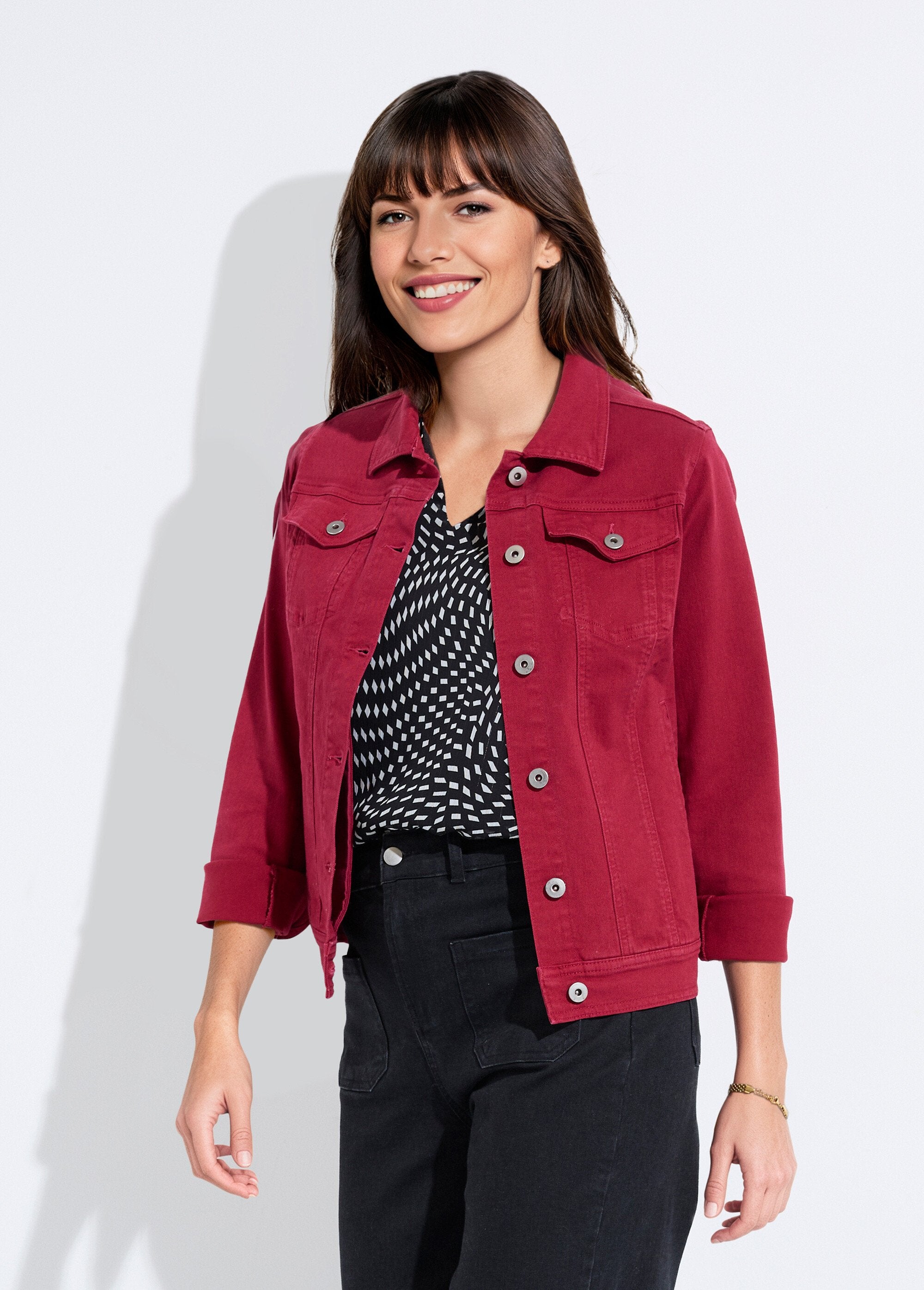 Giacca_di_jeans_button-down_Grenat_FA1_slim