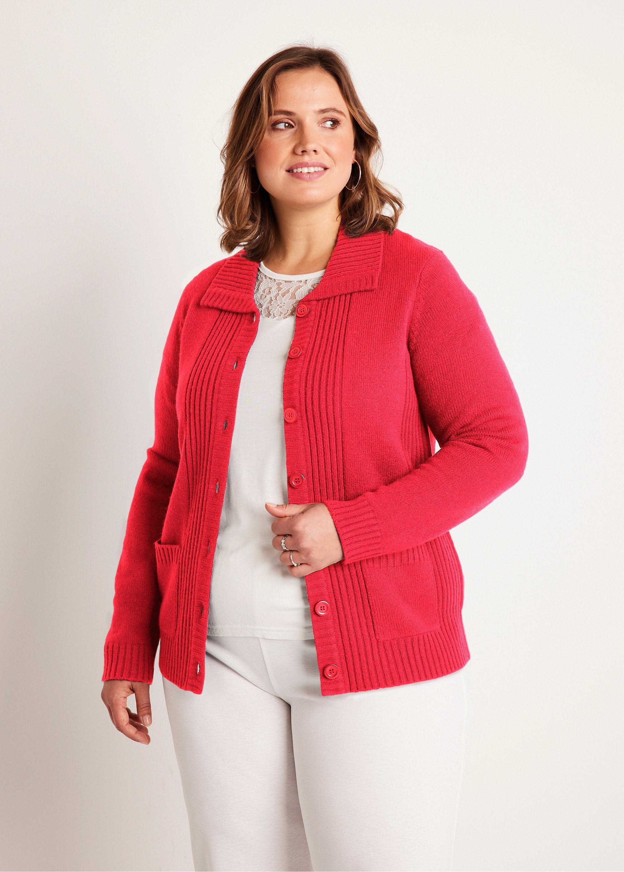 Giacca_cardigan_spessa_Lampone_FA1_curvy